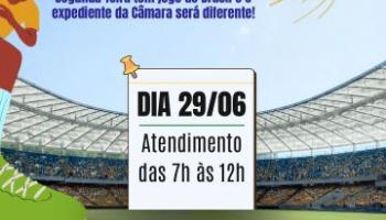 Mudança do expediente