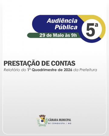 PRESTAÇÃO DE CONTAS