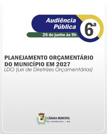 Audiência Pública